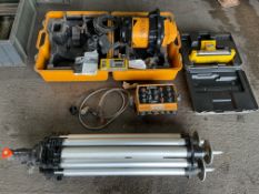 Trimble Model 1145 Laser Spectra Precision Levelling System c/w Accessories, in Transit Cases