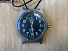 CWC 0552 Royal Marines / Navy Issue Service Watch, Nato Marks, Date 1990, Gulf War 1