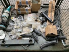 1X STILLAGE OF MAN 4x4 SPARES AND TOOLS FROM MOD.