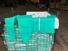 1x Stillage Unissued (250 sets) of Protectives Suits, Masks, Sheets, etc from MOD