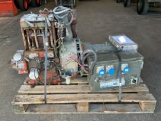 Lister 2cyl Diesel 6 KVA Single Phase 240V Generator, from MOD