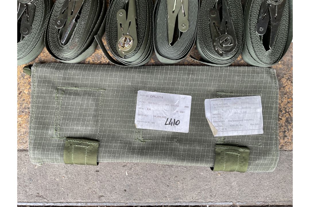 1x British Army Unissued Tie Down Ratchet Strap Kits, in Bag - Image 4 of 5