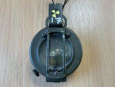 British Army Stanley London Brass Prismatic Compass in Mils, from MOD