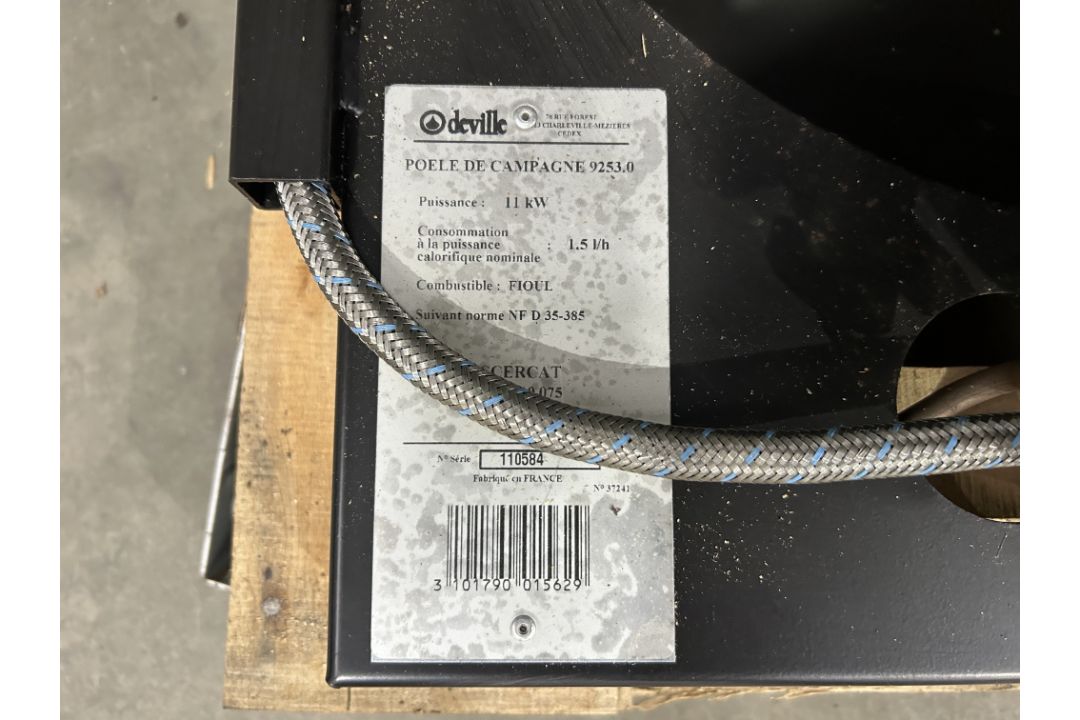 Unissued Deville Multi-Fuel Heater from Nato Reserve Stocks - Image 11 of 18