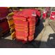 1x Stack of 25x (6ft) Barrier Fencing with Feet - Image 1 of 3