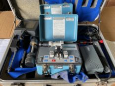 Tritec FASE II Fusion Splicer Kit for splicing fibre optic cable in Transit Case, from MOD
