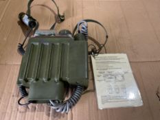 Unissued Siemens PDRM 82D Portable Radiation Meter c/w Instructions etc, from MOD