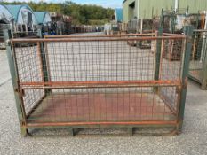 Heavy Duty MOD Steel Stacking Stillage with Removable Sides, 1 Hinged Side for Easy Access