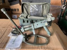 Vallon VMH3CS Mine / Metal Detector with Back Pack and Peli Transit Case, from MOD