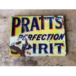 Pratts Motor Oil Advertising Sign - 40x30cms