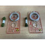 2x New Unissued Silva Compass Navigation 4 Military Issue, in Original Packing