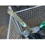 1x Stillage of Load Straps, High Lift Jack (Unissued), Pins, Seat Belts etc, from MOD