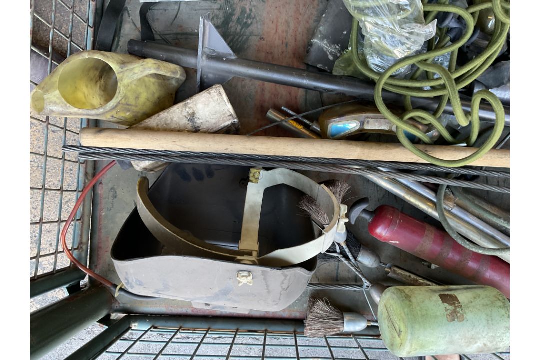 1x Stillage of Tools, Bungees, Locks etc - Image 6 of 8