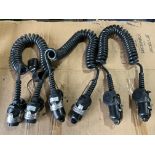 3x New Unissued WABCO Trailer Electric Coupling Leads, from MOD