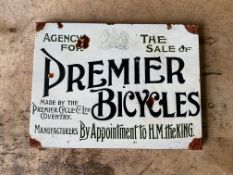 Premier Bicycles Sign - 40cm x 30cm