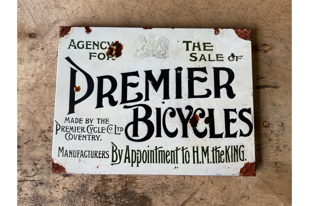 Premier Bicycles Sign - 40cm x 30cm - Image 1 of 2
