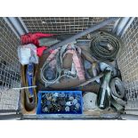 1x Stillage of Recovery Strops, Locks, Ratchet Load Straps etc, from MOD