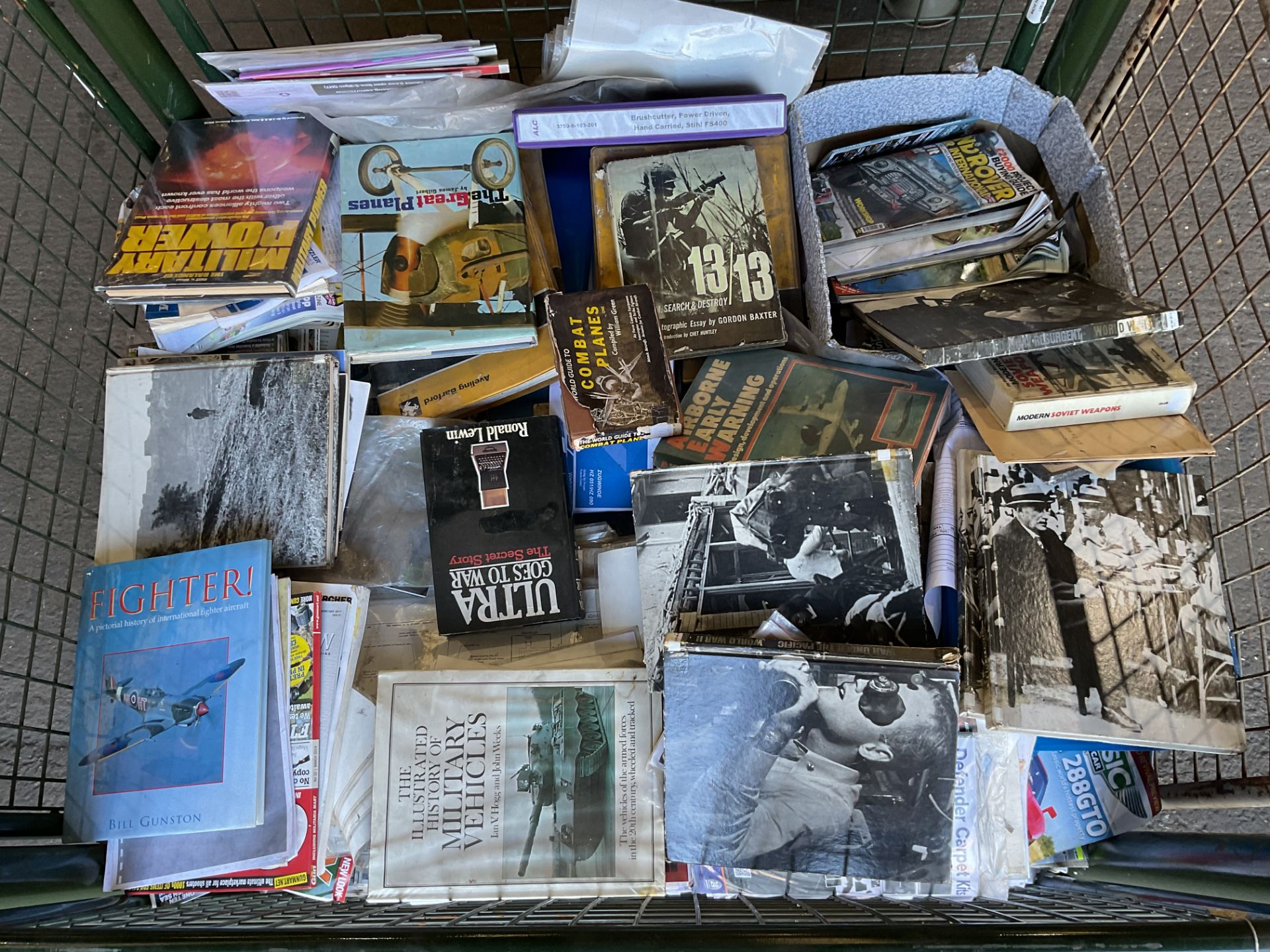 1x Stillage of Manuals, Books etc