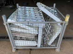 1x Stillage of 12x Ceiling Light Fittings, from MOD