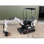 Unissued KAP LX10-9B Rubber Track 12HP Diesel Mini Digger, c/w Front Blade
