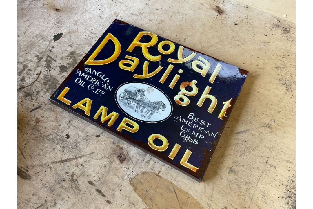 Royal Daylight Lamp Oil Sign - 40x30cms - Image 2 of 2