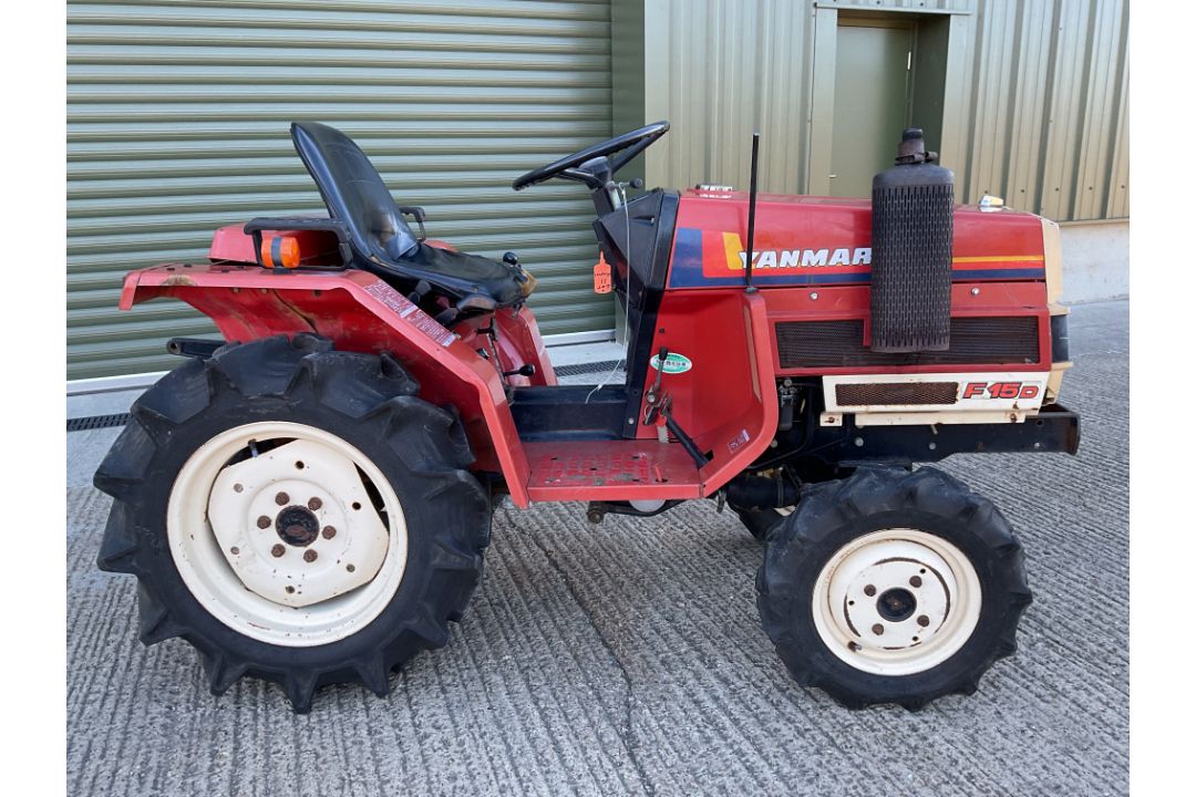 Yanmar F15D Diesel 4x4 Compact Tractor - Image 2 of 16