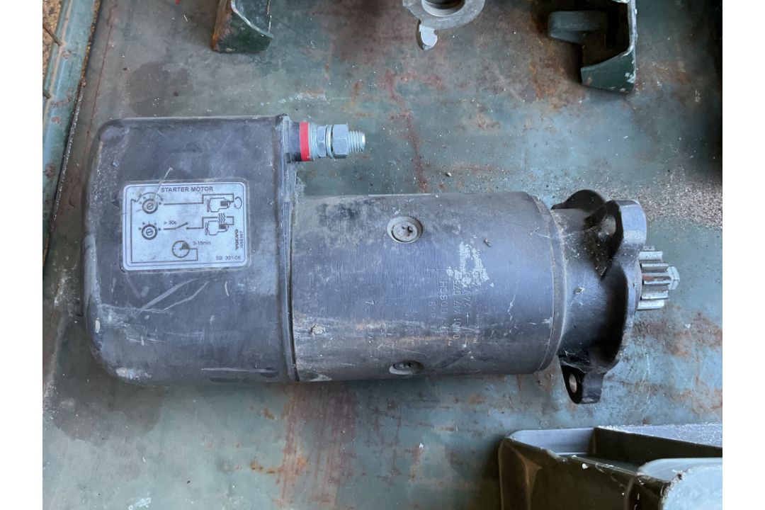 1x Stillage of Starter Motors, Jump Leads, BV Cables, Fuel Filters etc, from MOD - Image 2 of 6