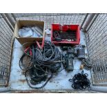 1x Stillage of Engineering Tools, Starter Motors, Jump Cables Sets etc, from MOD