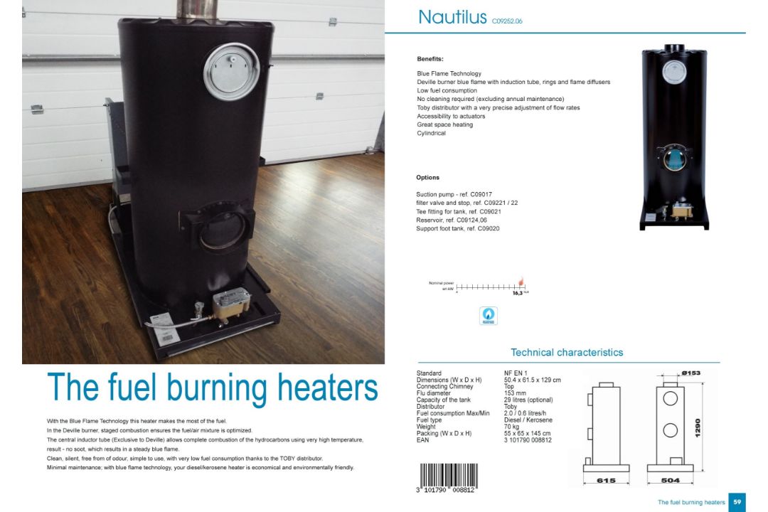 Unissued Deville Multi-Fuel Heater from Nato Reserve Stocks - Image 18 of 18