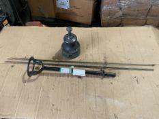 1x Unissued Land Rover Antenna Mount c/w Base and Rods, from MOD