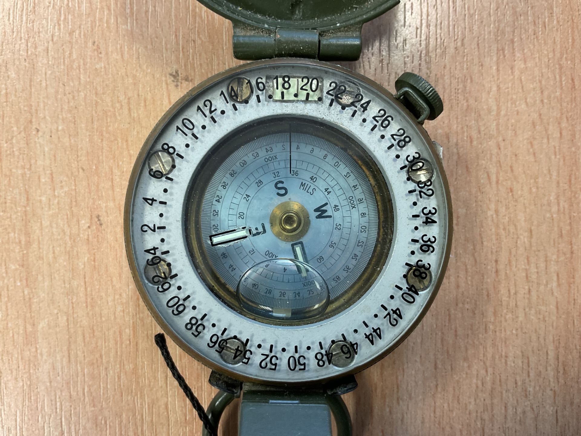 Stanley London British Army Brass Prismatic Compass, from MOD - Image 3 of 5