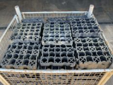 118x EcoGrid E50 Heavy Duty Ground Reinforcement Grid System panels 330mm x 330mm x 50mm from MOD