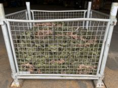 1x Stillage of Woodland Camo Netting, from MOD Reserve Stock