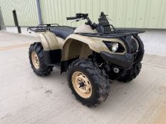 Yamaha Grizzly 450 4x4 ATV Quad Bike Recently released from U.K. MOD 108 hours