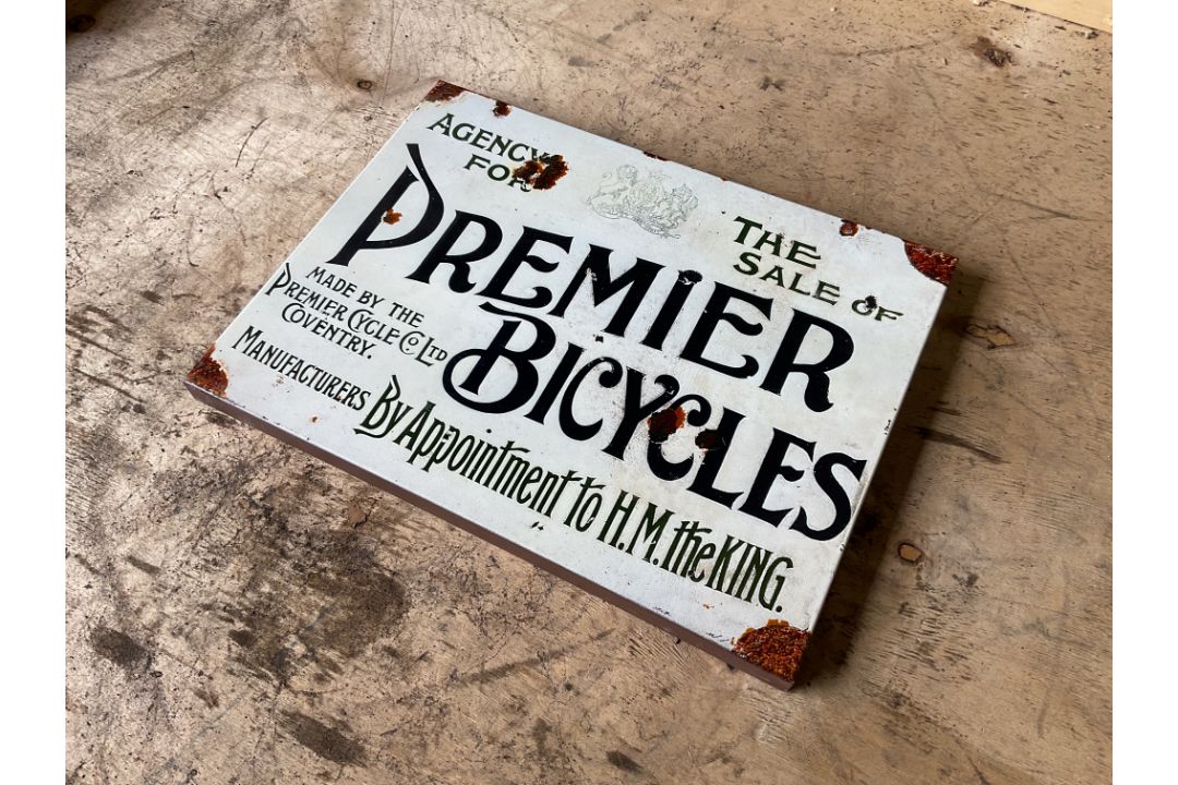 Premier Bicycles Sign - 40cm x 30cm - Image 2 of 2