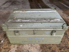 Aluminium Zarges Type Stacking Waterproof Transit Case, from MOD