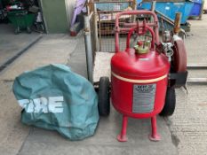 Portable Fire Extinguisher, Unissued with Cover, from UK MOD