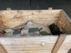 1x Wooden Crate of Vehicle CES inc Jacks, Tools, Sights, Tools Kits etc, from MOD - Crate Included
