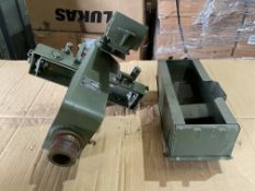 British Army Helio 7.62mm Buffered Gun Mount c/w Catcher Box, from MOD