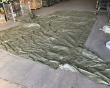 New Unissued 20ft x 10ft Tarpaulin Sheet, from MOD