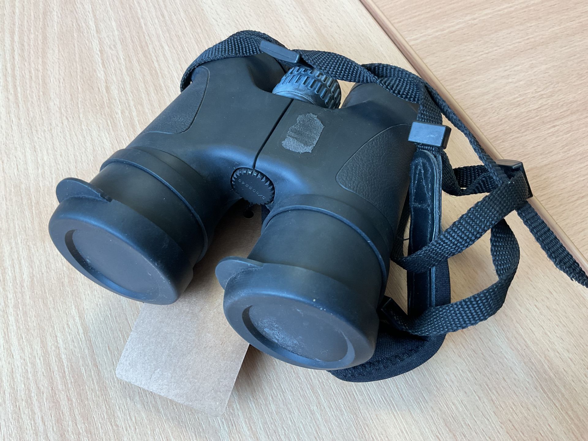 Pair of British Military PYSER - SGI E 8 x 42 RM Bino's with Lens Covers etc, from MOD. - Image 6 of 7