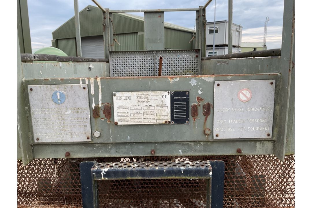 UK Lift Hydraulic Access Platform, from MOD - Image 8 of 19