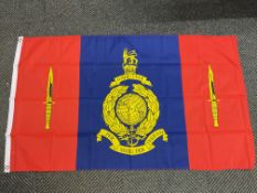 45 Commando Royal Marines Flag - 5ft x 3ft with Metal Eyelets.