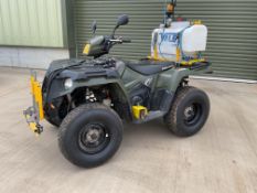 2015 Polaris Sportsman 570 EFi 4 x 4 Quad Bike fitted with Vale PKL Spray System 1100 hrs only