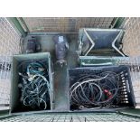 1x Stillage of Starter Motors, Jump Leads, BV Cables, Fuel Filters etc, from MOD