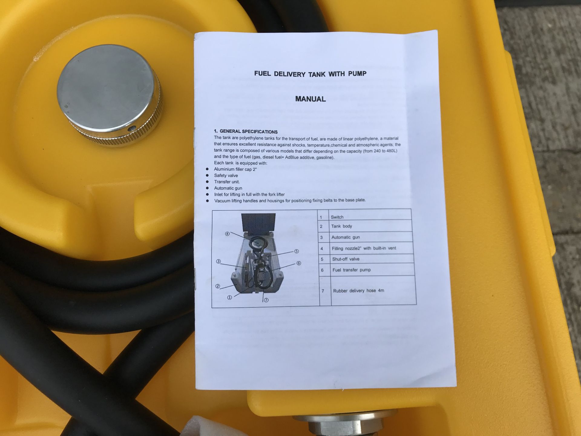 New and Unissued DTK240 Transportable 220lt Diesel Tank - Image 23 of 25