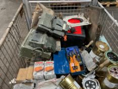 1x Stillage of AFV Spares, Periscopes, Filters etc, from MOD