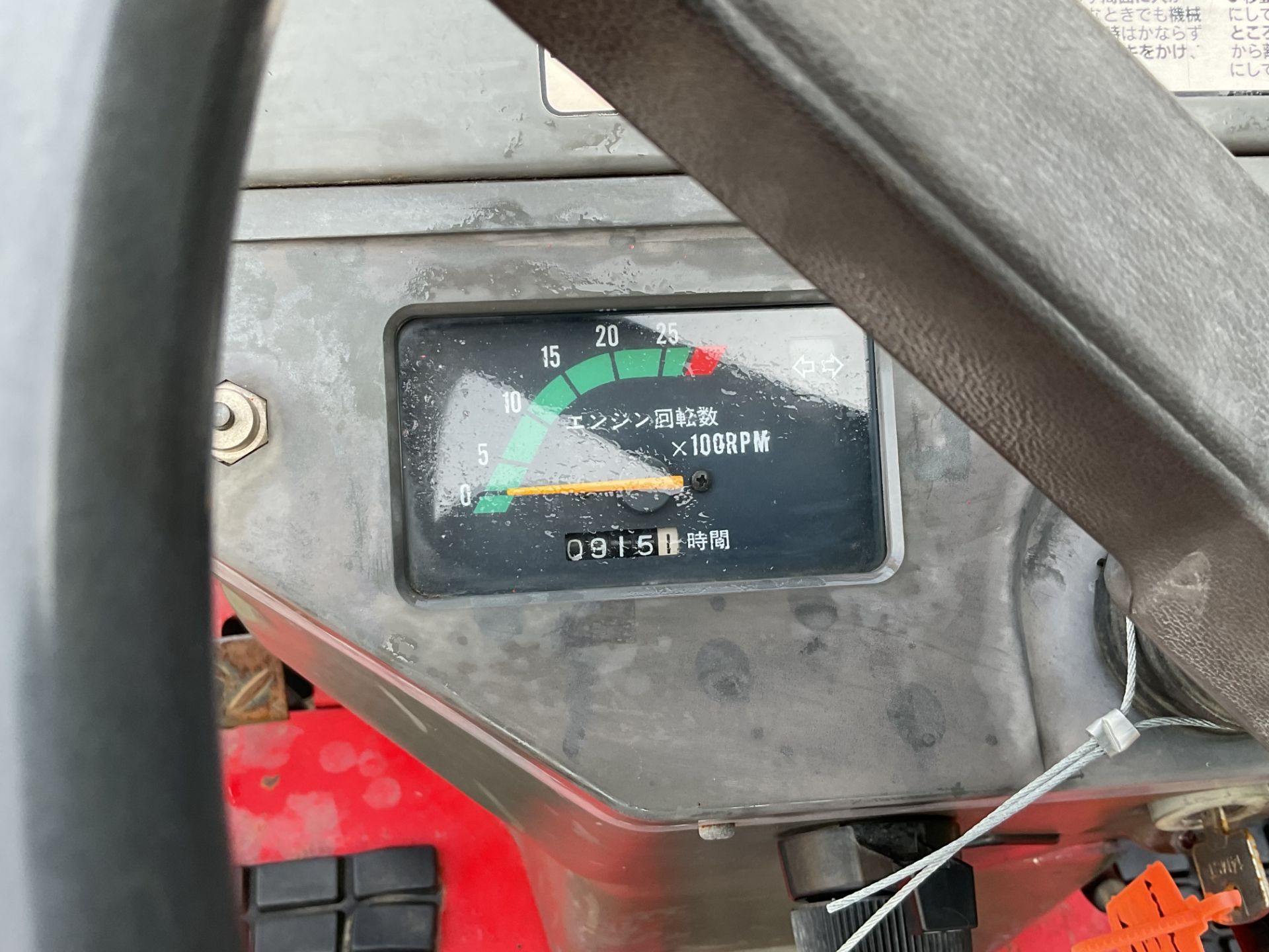 Yanmar Ke-4 4x4 Diesel Compact Tractor, 915 Hours c/w Yanmar Rotavator - Image 6 of 18