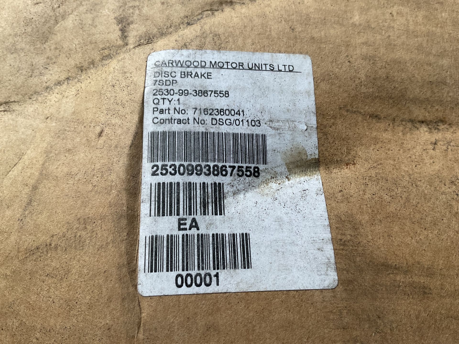 7x New Unissued Pinzgauer Brake Disc Assemblies. from MOD - Image 3 of 4