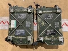 2x Clansman RT 351 Transmitter Receivers, from MOD